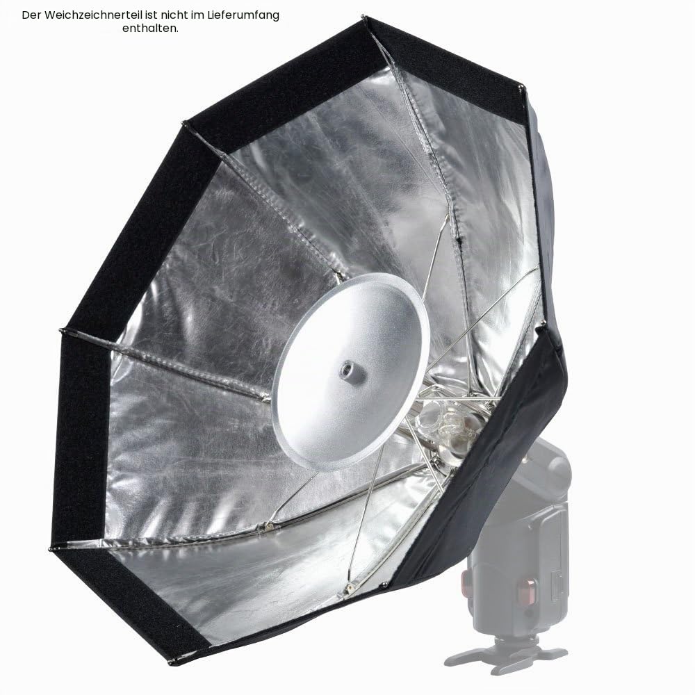 Godox S7 48cm Faltbarer Octagon Softbox Regenschirm Beleuchtungssatz f¨¹r WITSTRO AD360 AD180 AD200 Blitz Blitzger?t