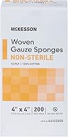 Vista 9 de McKesson Esponjas tejidas de gasa, no estériles, (4 x 4 pulgadas (200 unidades)