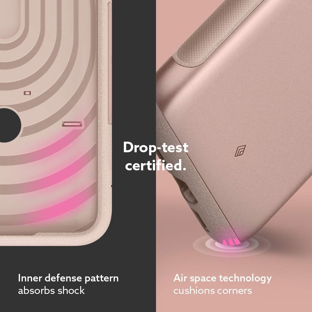 Caseology Legion for Google Pixel 5 Case (2020) - Stone Pink