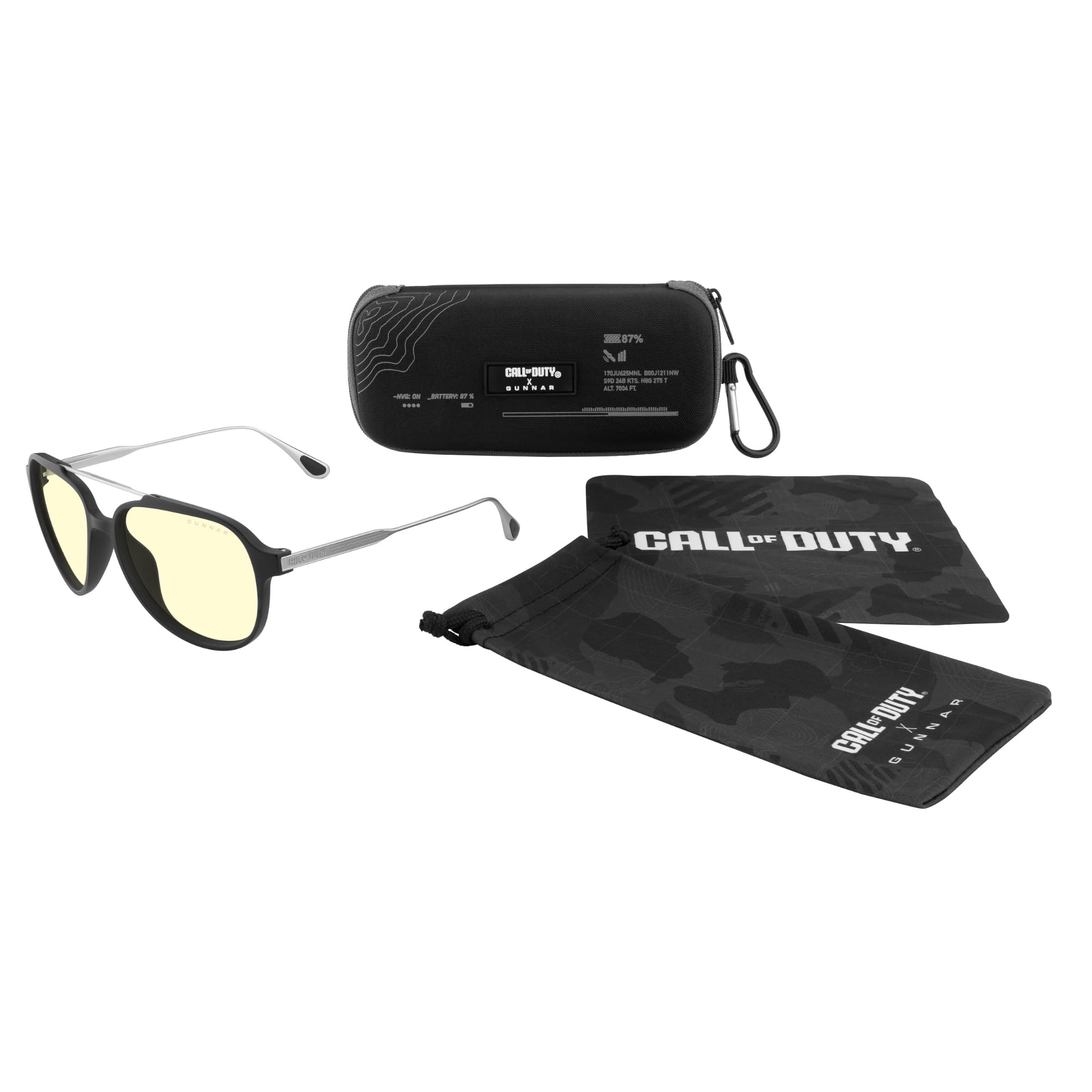 Gunnar - Edición oficial de Call of Duty Ghost - Gafas de computadora y juegos con bloqueo de luz azul