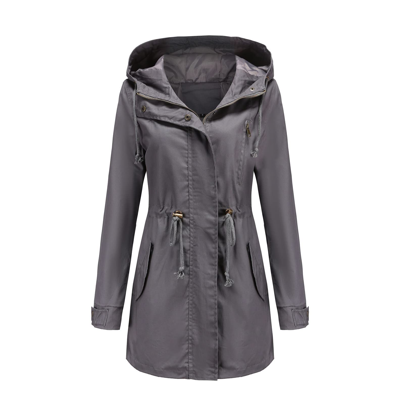 Giacca Leggera Da Donna Active Outdoor Trench A Con Cappuccio Leggero Taglie Forti Per Ragazze Cappotto Ragazza Invernale Vento Antivento Trekking Anti Pioggia Womens Rain Jacket