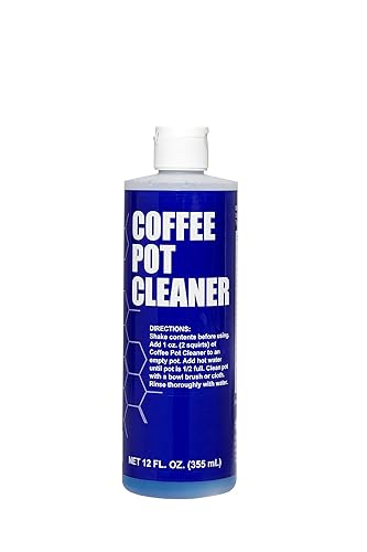 Coffee Pot Cleaner, Removes Stains From Makers and Carafes, Industrial