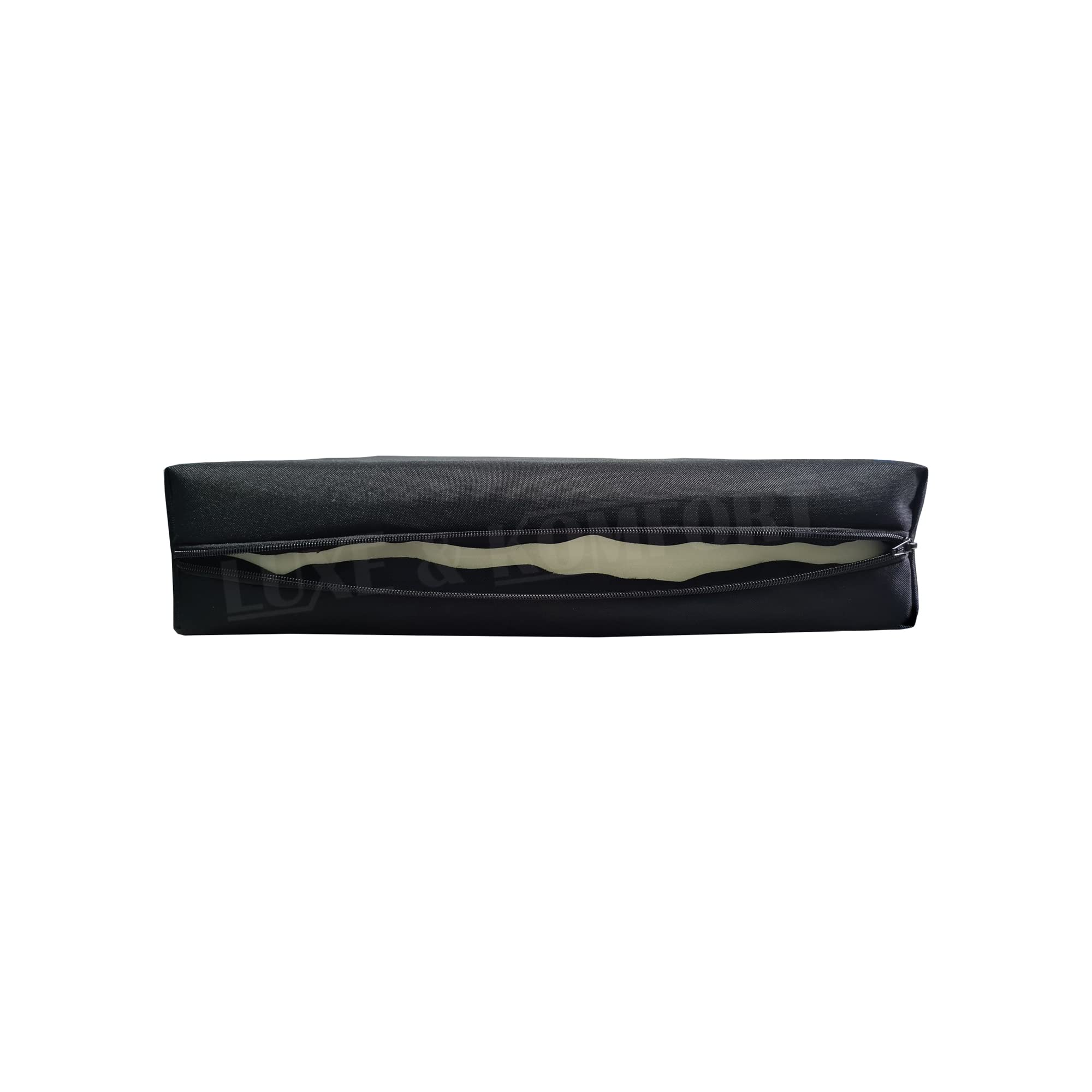 Luxe & Komfort Black Luxe & Komfort® Memory Foam Wheelchair/Seat Cushion, Chair Pad 16 X 16 X 3 [100% Memory Foam][Removable & Washable Cover] (16 X 16 X 4)