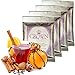 Mulling Spices Instant Gourmet Mix | for; Apple Cider Mulled Wine, Juice Tea Baking Cake Bread Cookies | Vegan & Gluten-Free | Free Recipe Booklet Included - 4 Pack