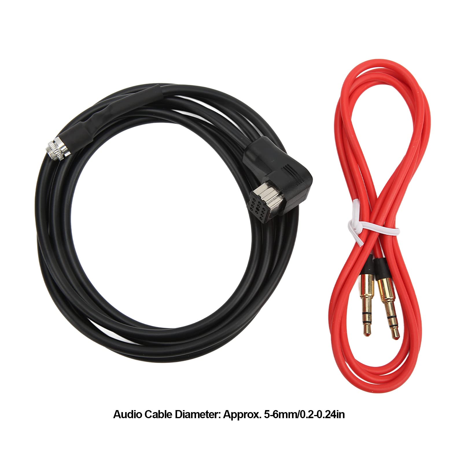 KIMISS Adattatore di Ingresso Aux Radio Adattatore AUX in Femmina Jack da 3,5 Mm Cavo Audio per Autoradio per Pioneer IP Bus AVIC Z1 Z2 Z3 N4