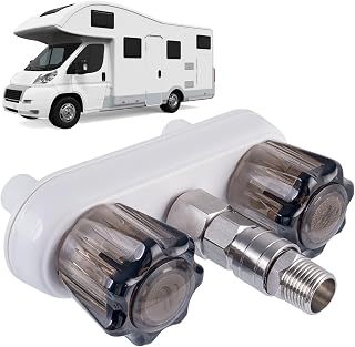 Válvula de ducha – Grifo de ducha para – Adaptador de acoplamiento rápido para , furgoneta, , camping