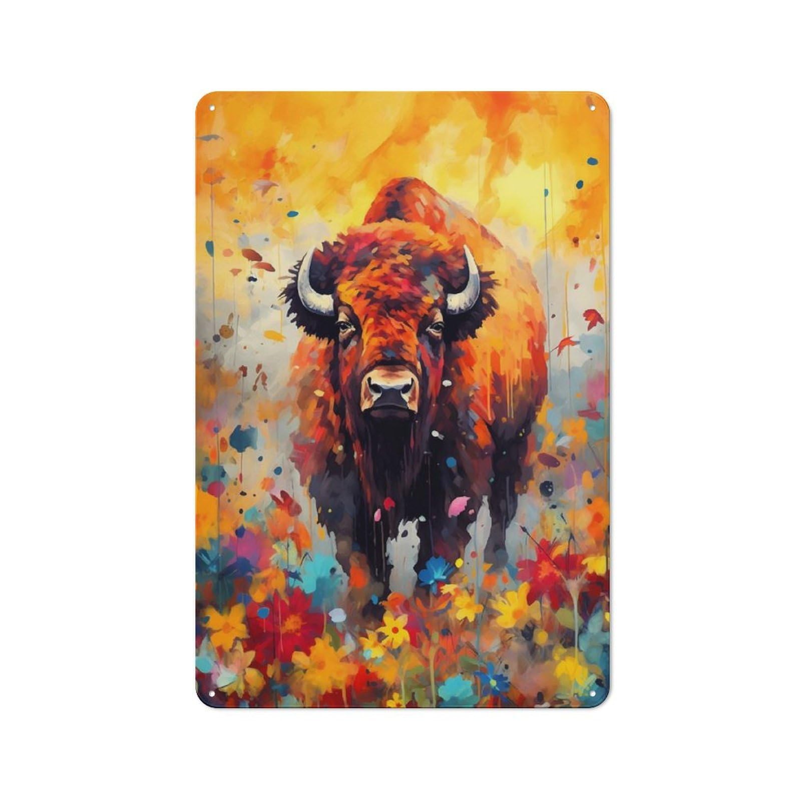 Junmoney Style-11 Metal Wall Sign 30X20cm Featuring Majestic For Workshop Wall, For Room Styling Across Workshops And Hobby Rooms