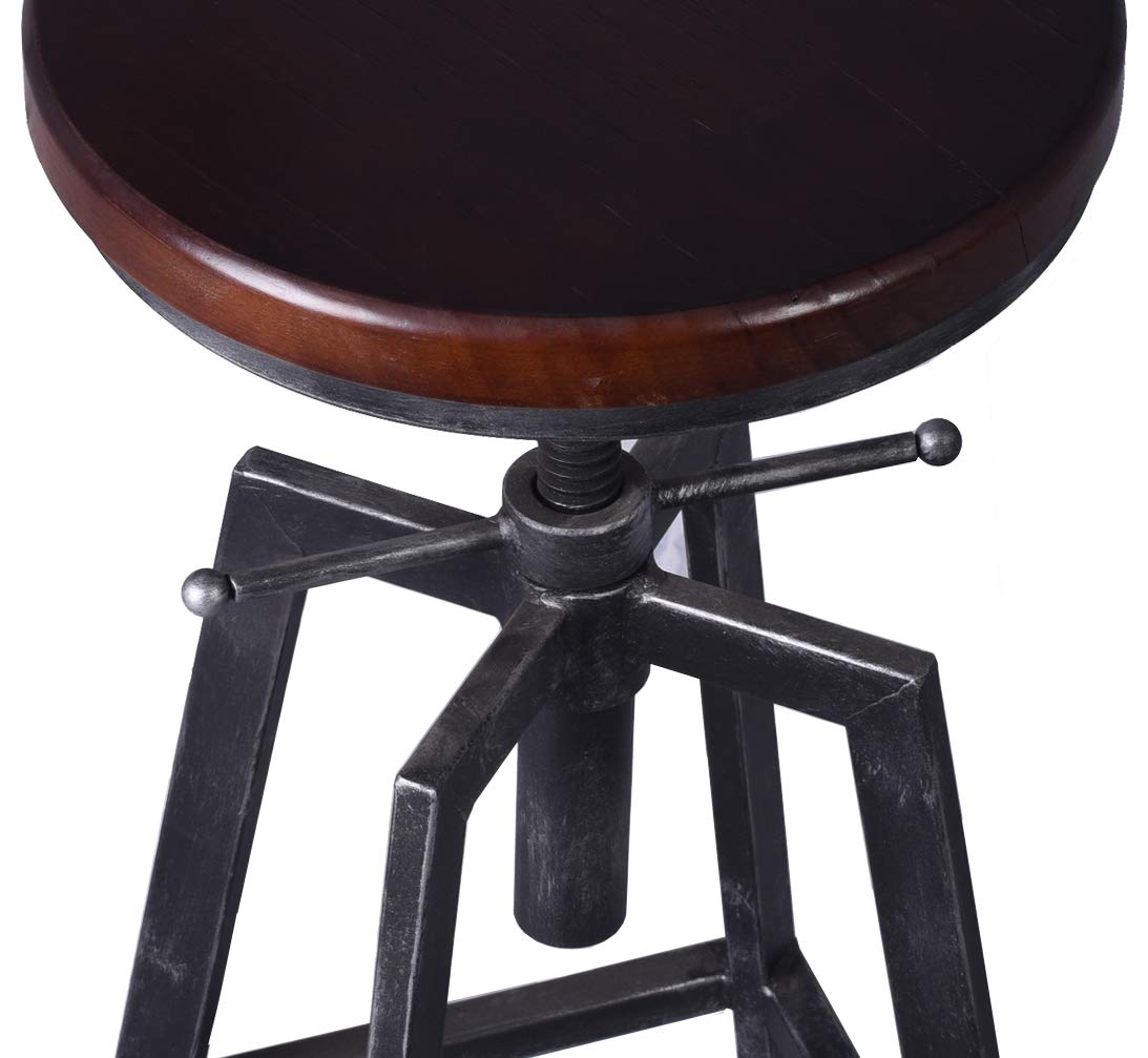 カウンターバース Amazon｜GWAREZ バースツール2点セット 24.8-28.7インチ 高さ調節可能