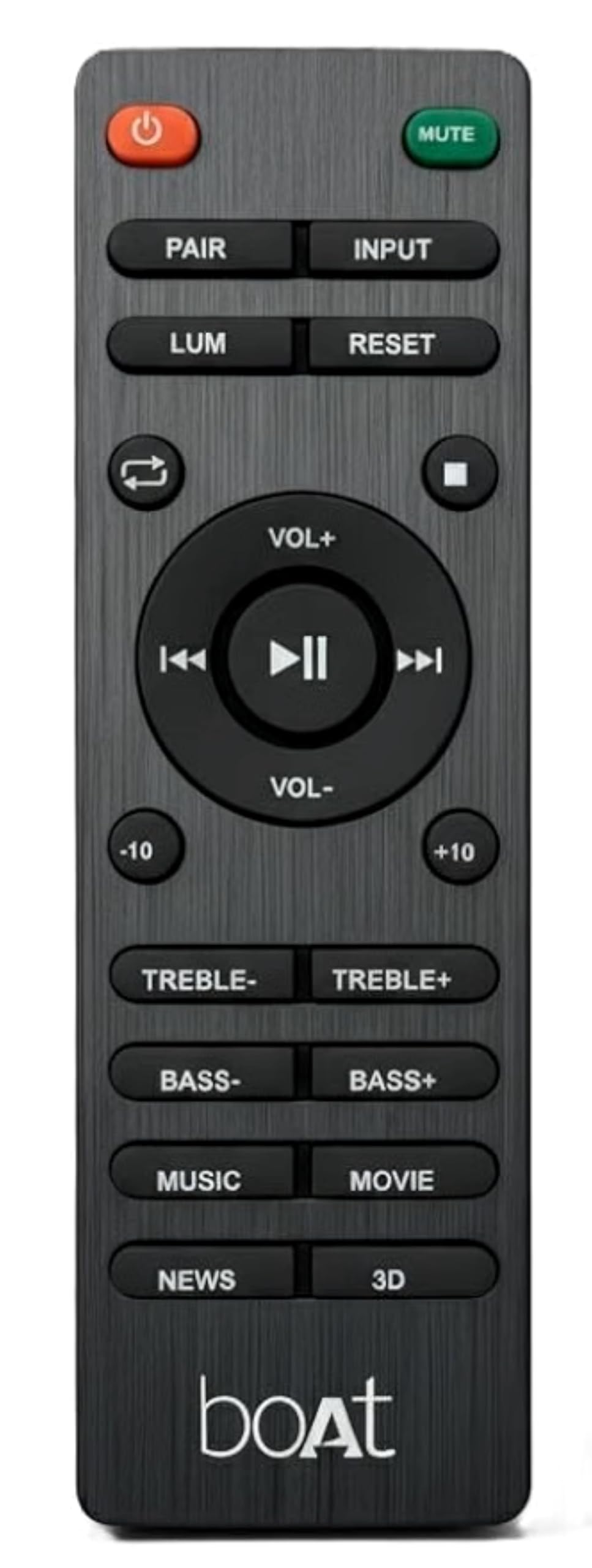 soundbar remote compatible with boat soundbar1 | replacement sound bar remote controller | easy to use | match old remote exactly | helpline support