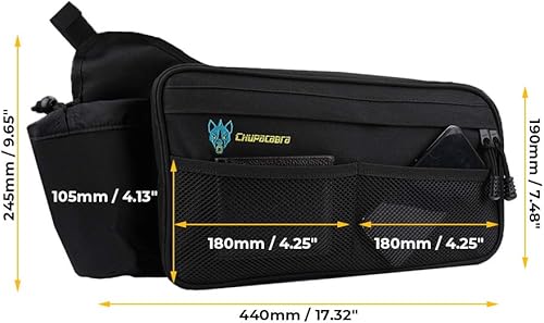 Miniatura 5 de Chupacabra Offroad Can-Am X3 - Bolsas para puerta trasera, resistentes al agua, para modelos 2017-2021, juego de dos bolsas para puerta derecha e