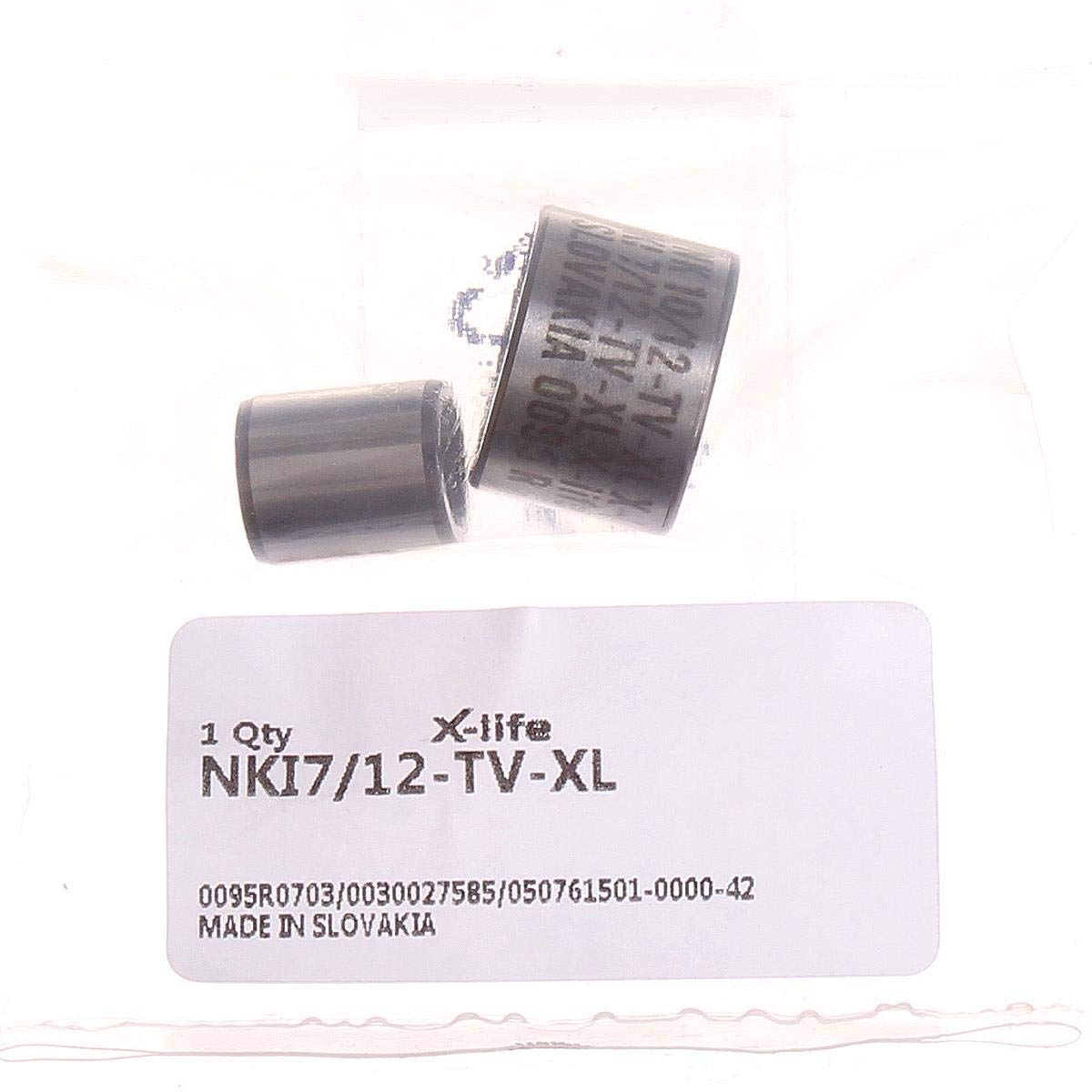 NKI7/12-TV-XL INA Needle Roller and Cage Assembly 7,00x17,00x12,00mm