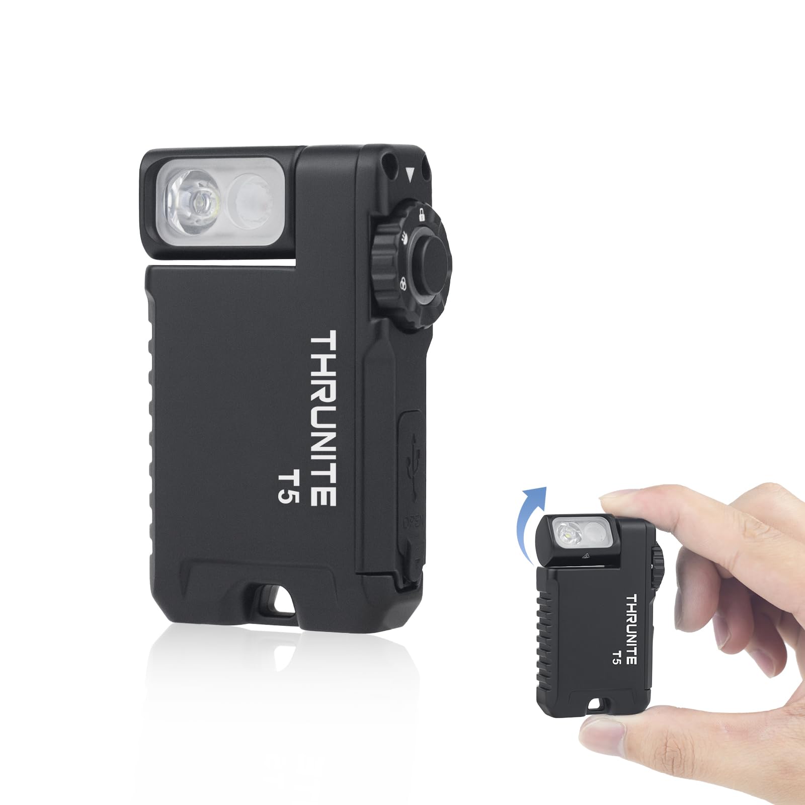 Amazon.co.jp: ThruNite T5 ミニフラッシュライト EDC 充電式 RGB 523