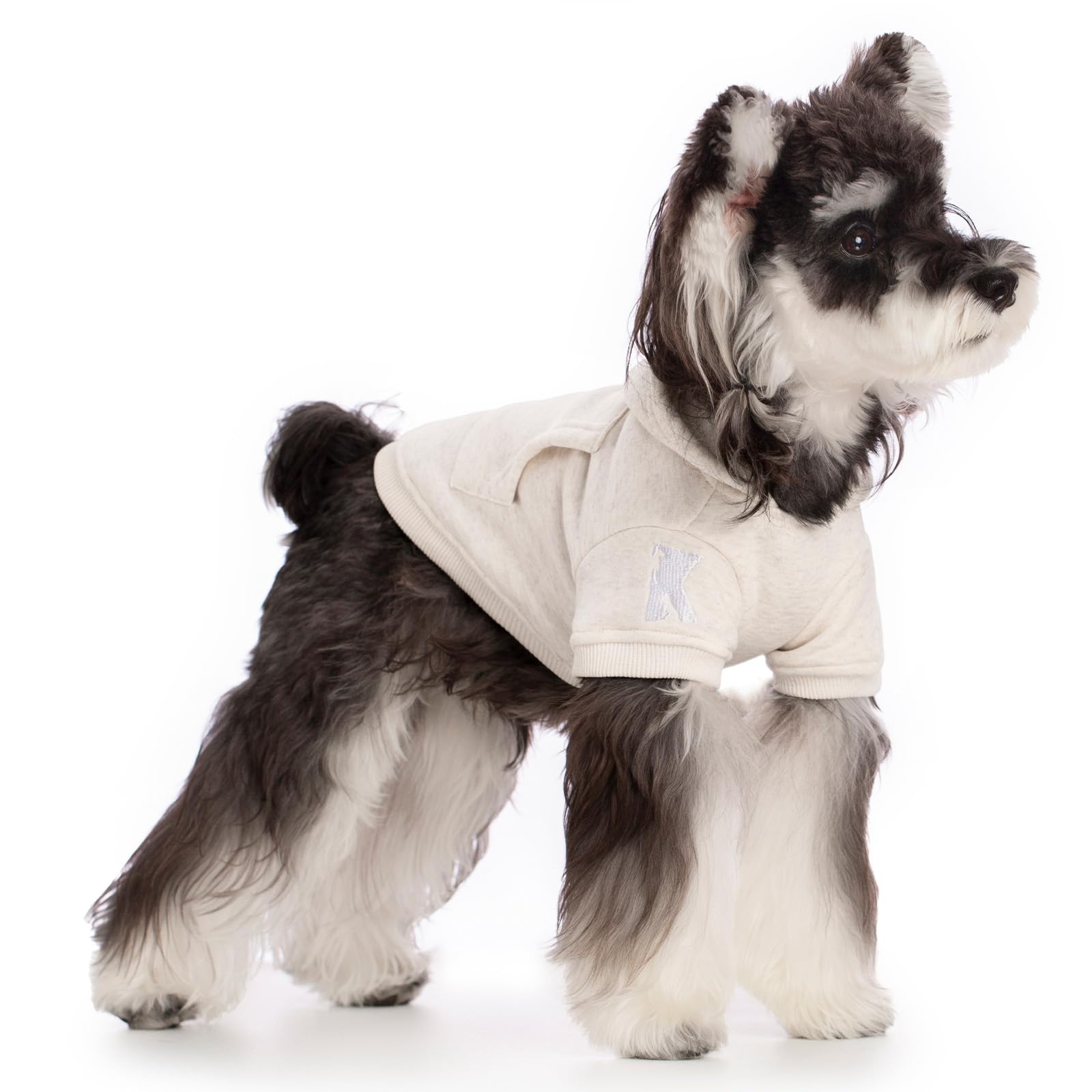 Koneseve Sudadera con capucha para perro, suéter de gato cálido con bolsillo, ropa suave para el uso diario, sudaderas básicas con capucha, ropa de abrigo de invierno, camiseta cómoda para todas las