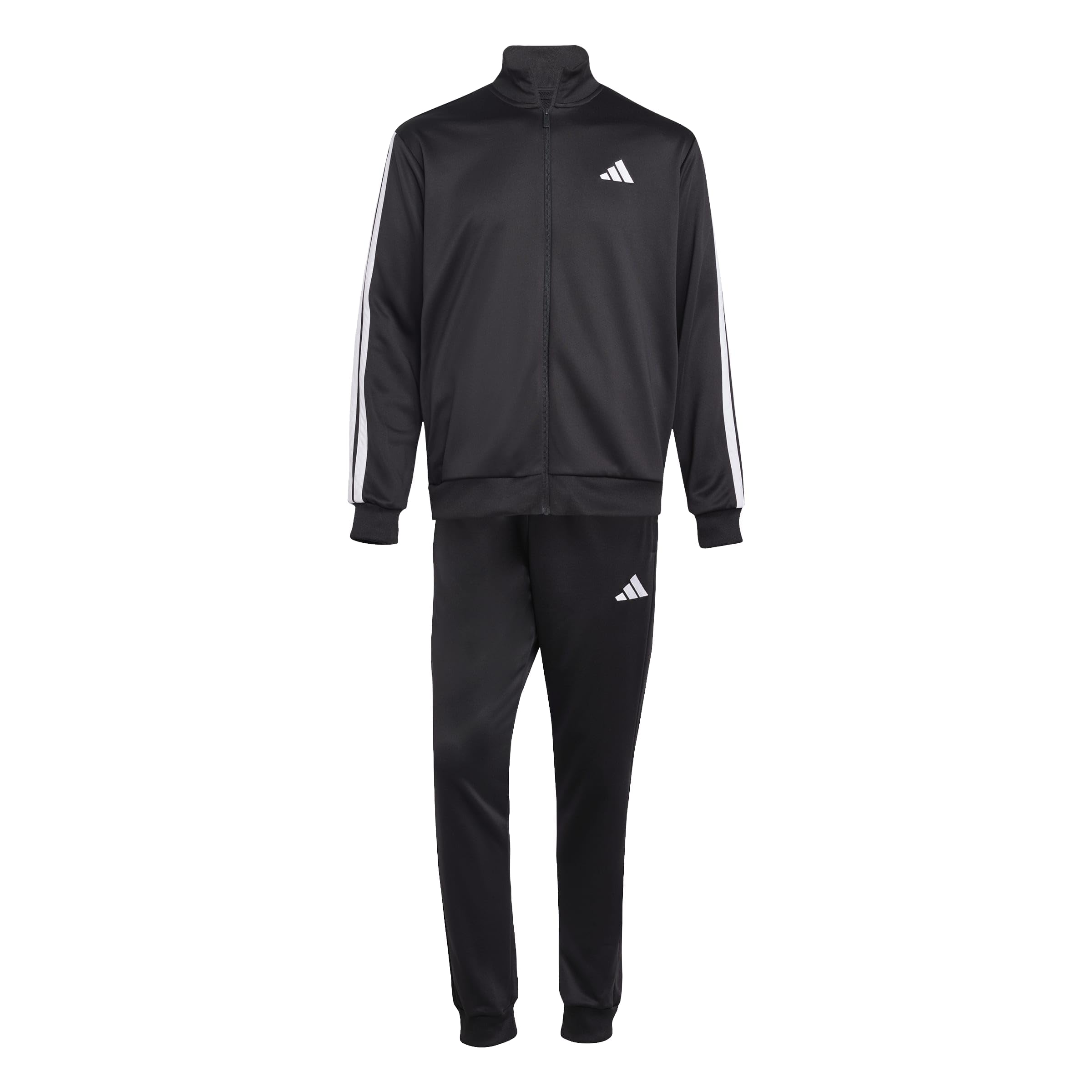 adidas Uomo 3 STRIPES FRENCH TERRY TRACKSUITS, black, M