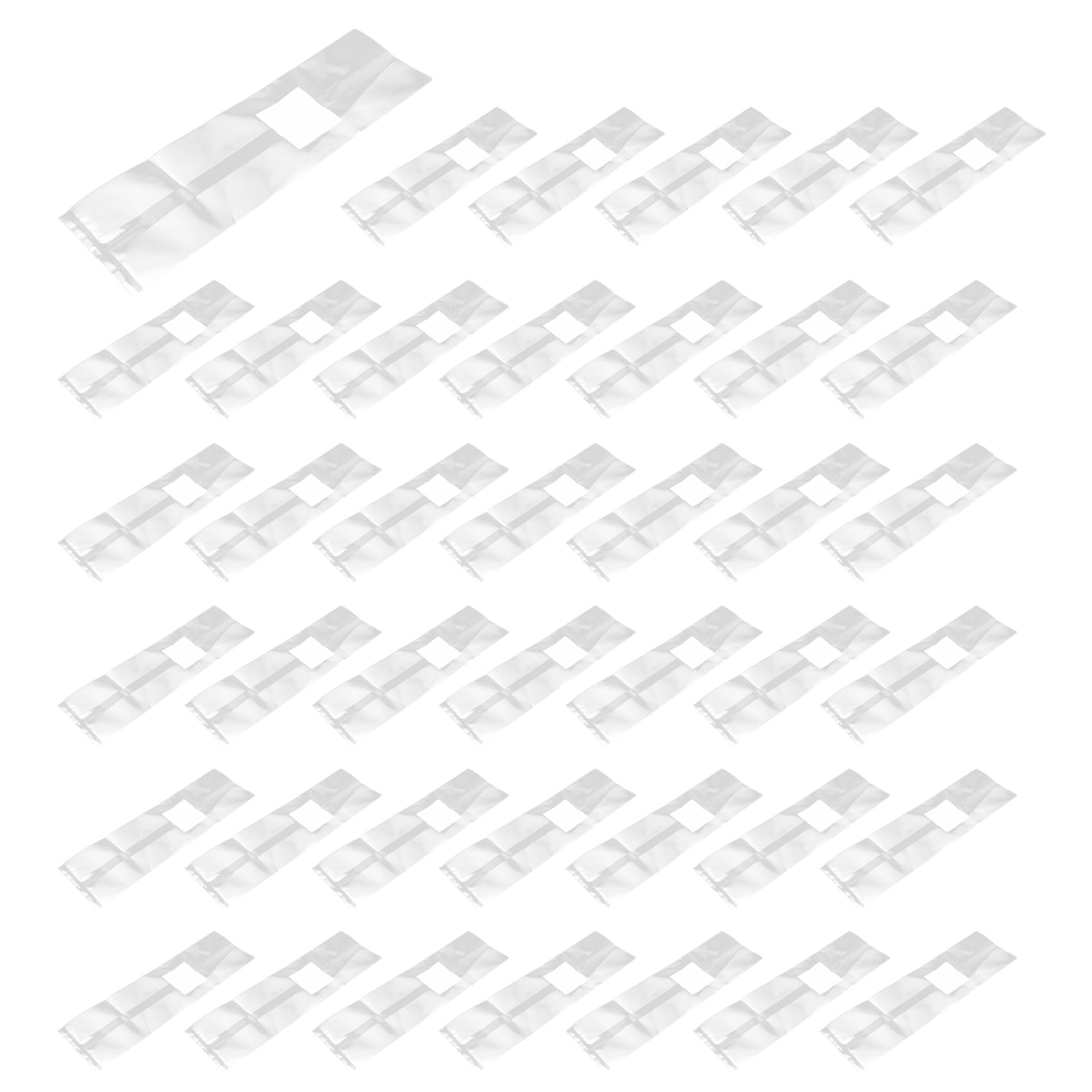 Hndhbfgrt 250Pcs PVC Mushroom Spawn Grow Bag Substrate Clear Bags High Temp Pre-Sealable