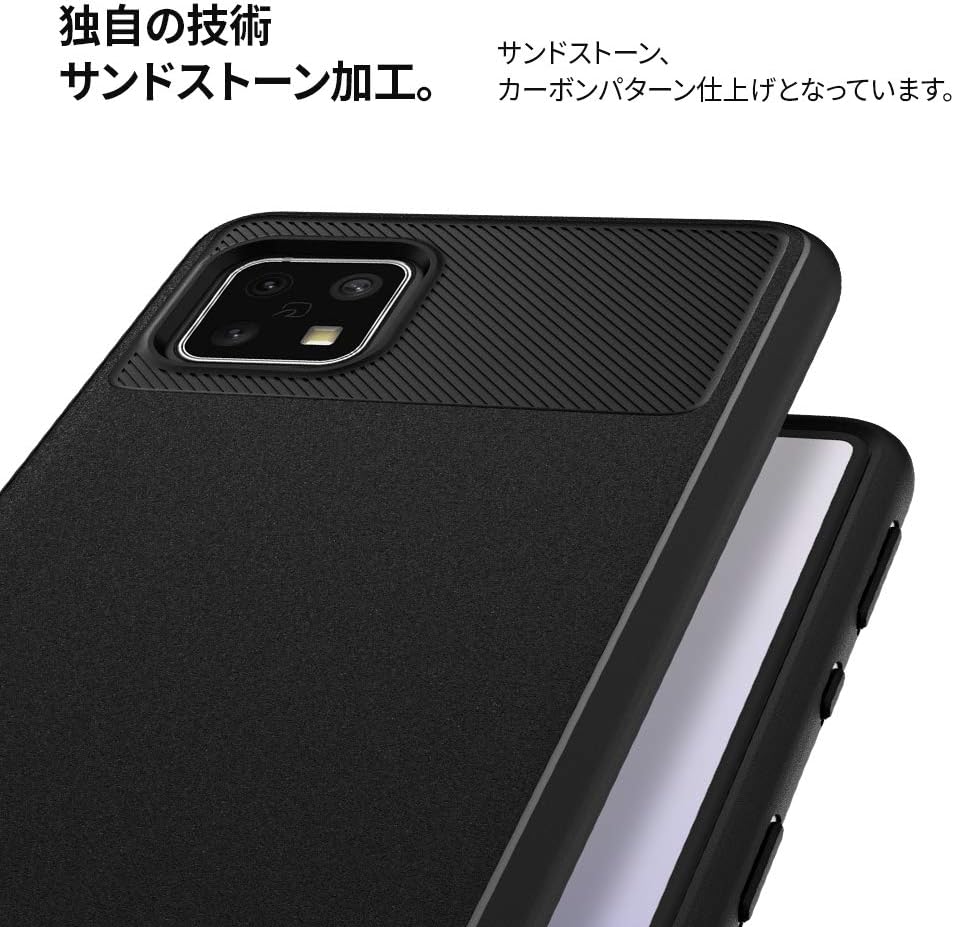 Amazon Com Caseology Vault For Sharp Aquos Sense 4 Case For Sharp Aquos Sense 5g Case Matte Black Cell Phones Accessories
