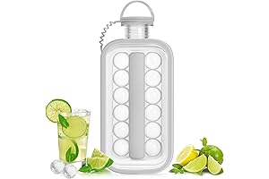 Ice Ball Maker Bottle: 2-in-1 Portable Kettle & Ice Cube Mold