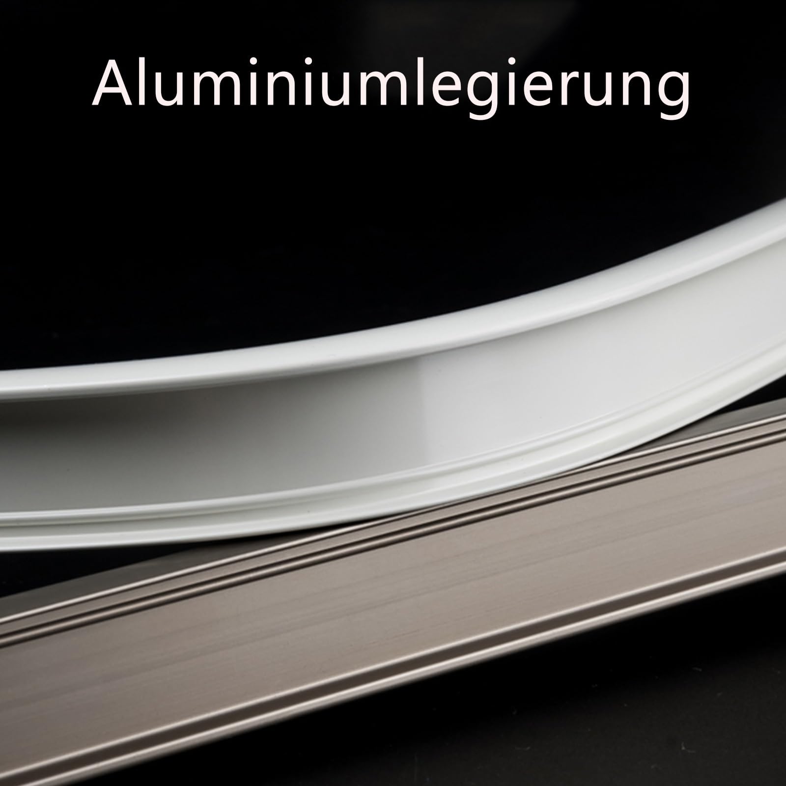 Système de rail de plafond flexible et robuste - Séparateur de pièce - Support de plafond pour camping-car - Support mural réglable - Parfait pour la décoration de la maison