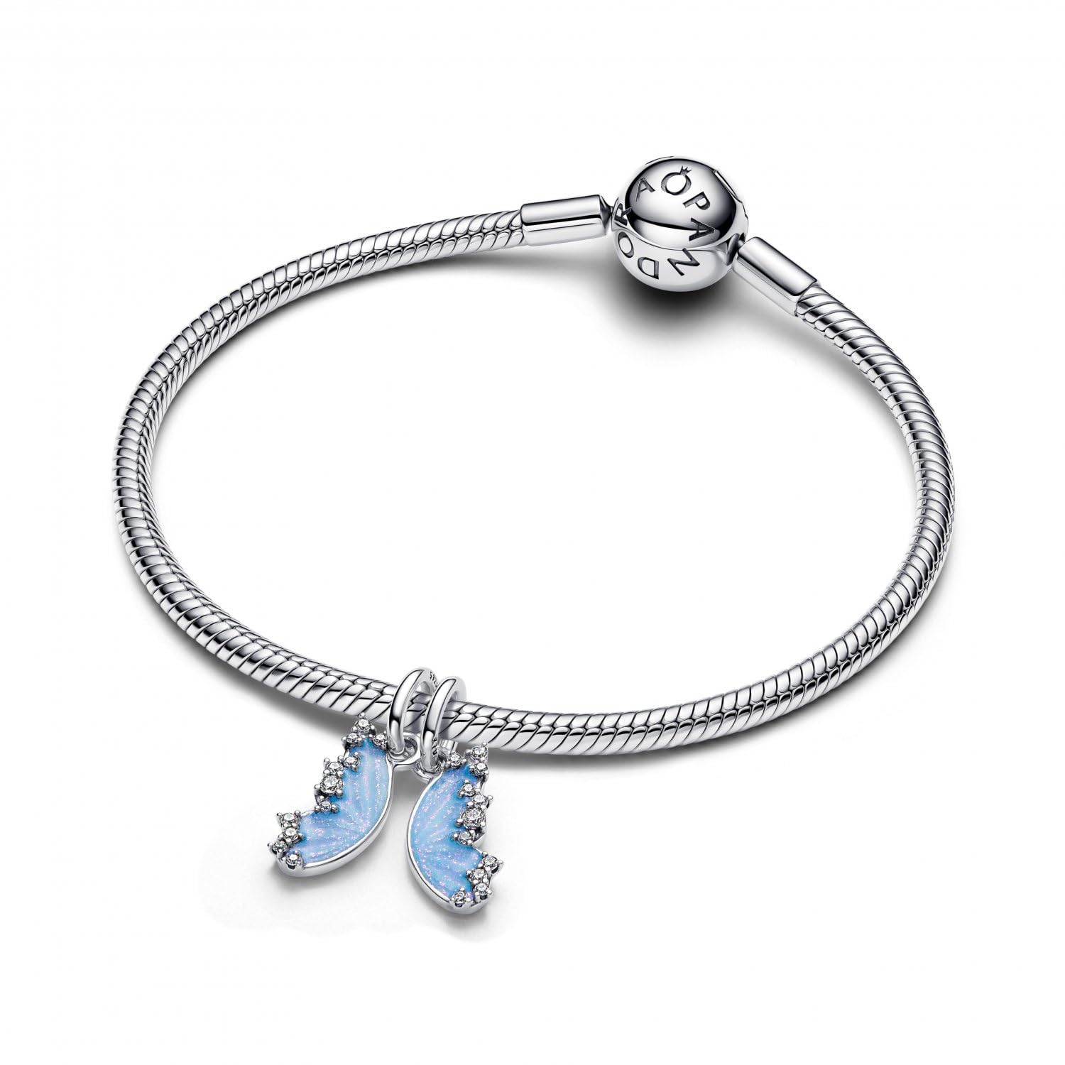 PANDORA Teilbarer Schmetterling Charm-Anhänger 794244C01 Charm Anhänger