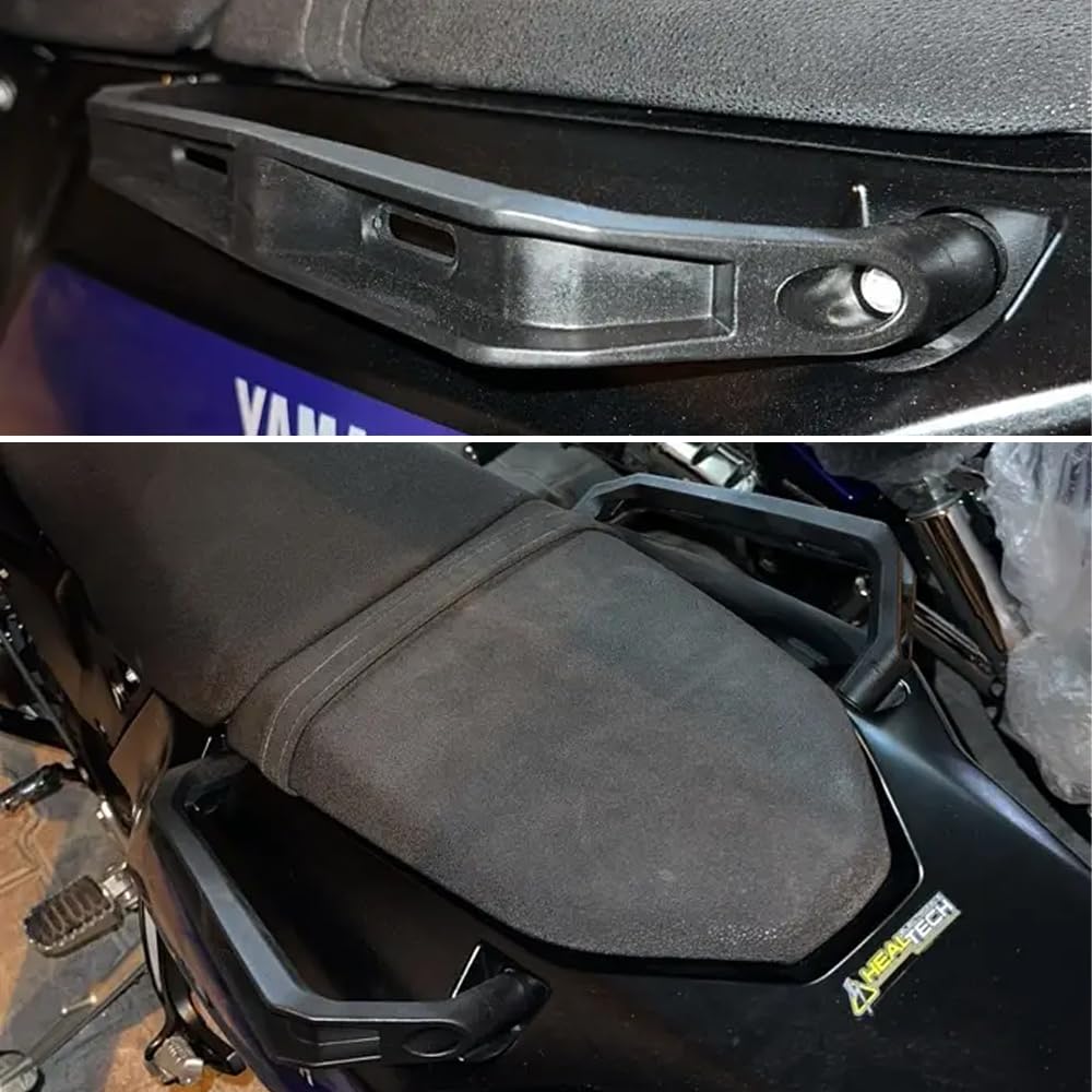 Kompatibel mit Tenere700 2023 Tenere 700 XT700Z XT 700 Z 2019-2024 Motorrad Passagiere Heckgriff Griffstange Seitengriffstange Sitz Zubehör (mit Riemen)