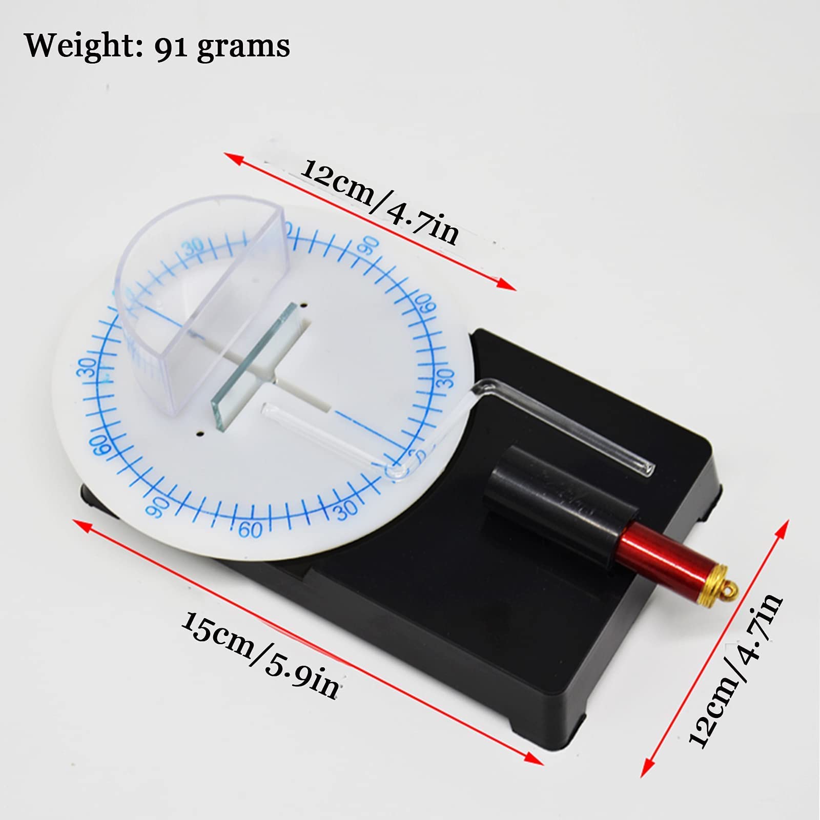 Material Didáctico De Física: Equipo para Experimentos De Propagación, Reflexión Y Refracción De La Luz. Se Utiliza para Experimentos Ópticos De Física En La Escuela Secu,