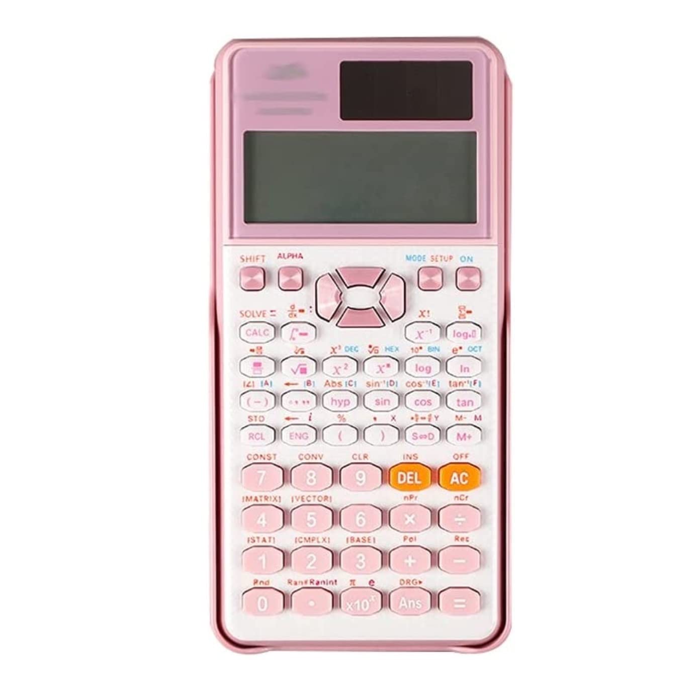 Calculadora para Oficina Calculadora Multifunción para Estudiantes Matemática Financiera Científica Hogar Y Escuela(Pink)