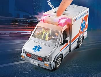 Amazon.co.jp: Playmobil 救急車 アクセサリーとフィギュア3体