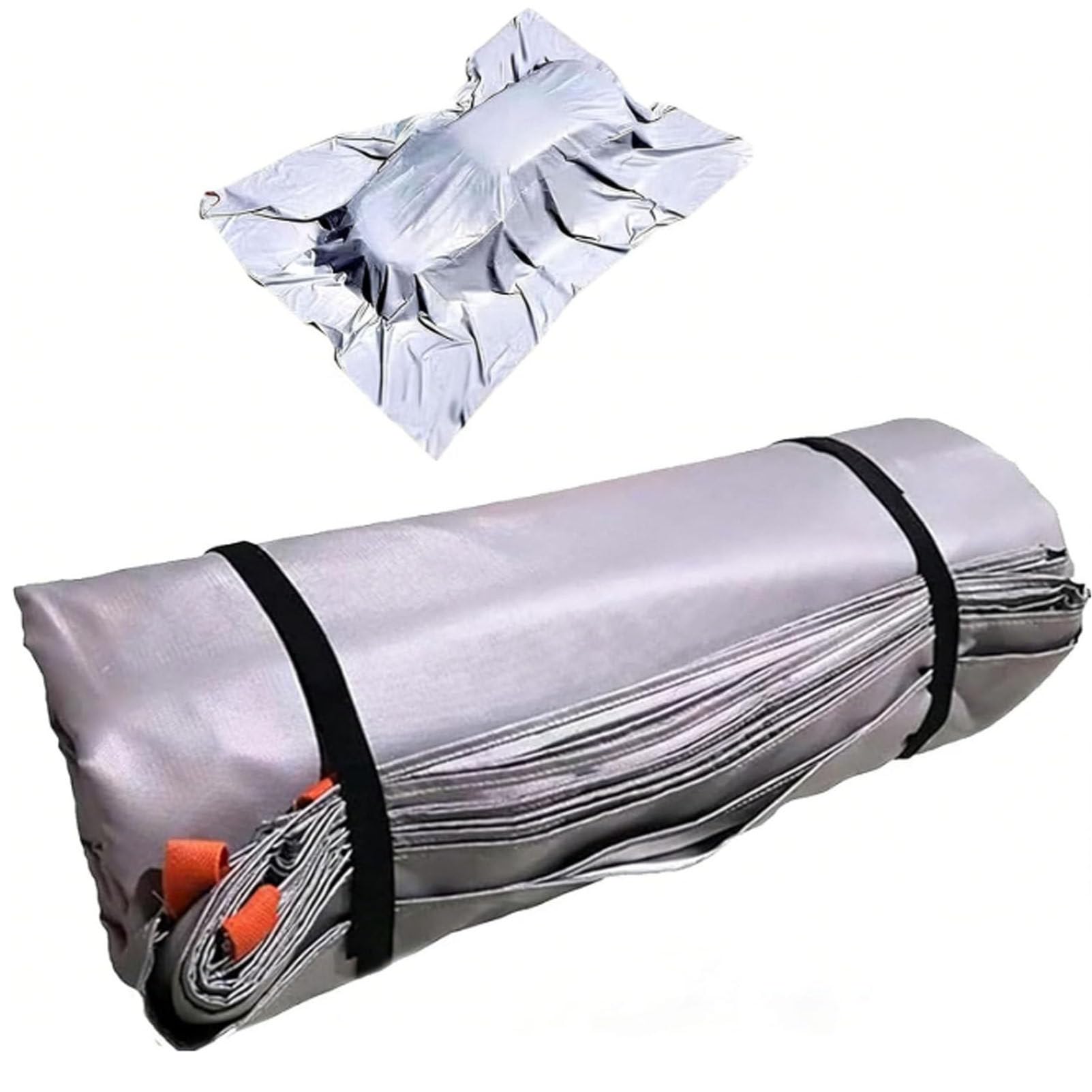 Manta ignífuga para vehículos eléctricos y de gas, manta de emergencia reutilizable de 1100 °C para extinción de incendios, mantas de seguridad de silicona de doble cara para supervivencia 6×6m