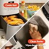Freidora de Aire Slim bella 4Qt, Fits-anywhere™, Recubrimiento Antiadherente de Cerámica EverGood™, Temperatura Ajustable, 6 Opciones de Cocción Predefinidas, Apagado Automático a los 60 Min con Sonido, Capacidad 3.3lb, Color Leche de Avena 4