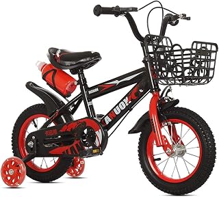 FUFU Bicycles With Auxiliary Wheels And Baskets,Children's Bicycles, 12,14,16,18 Inches,2-13 Years,Blue,White,Red