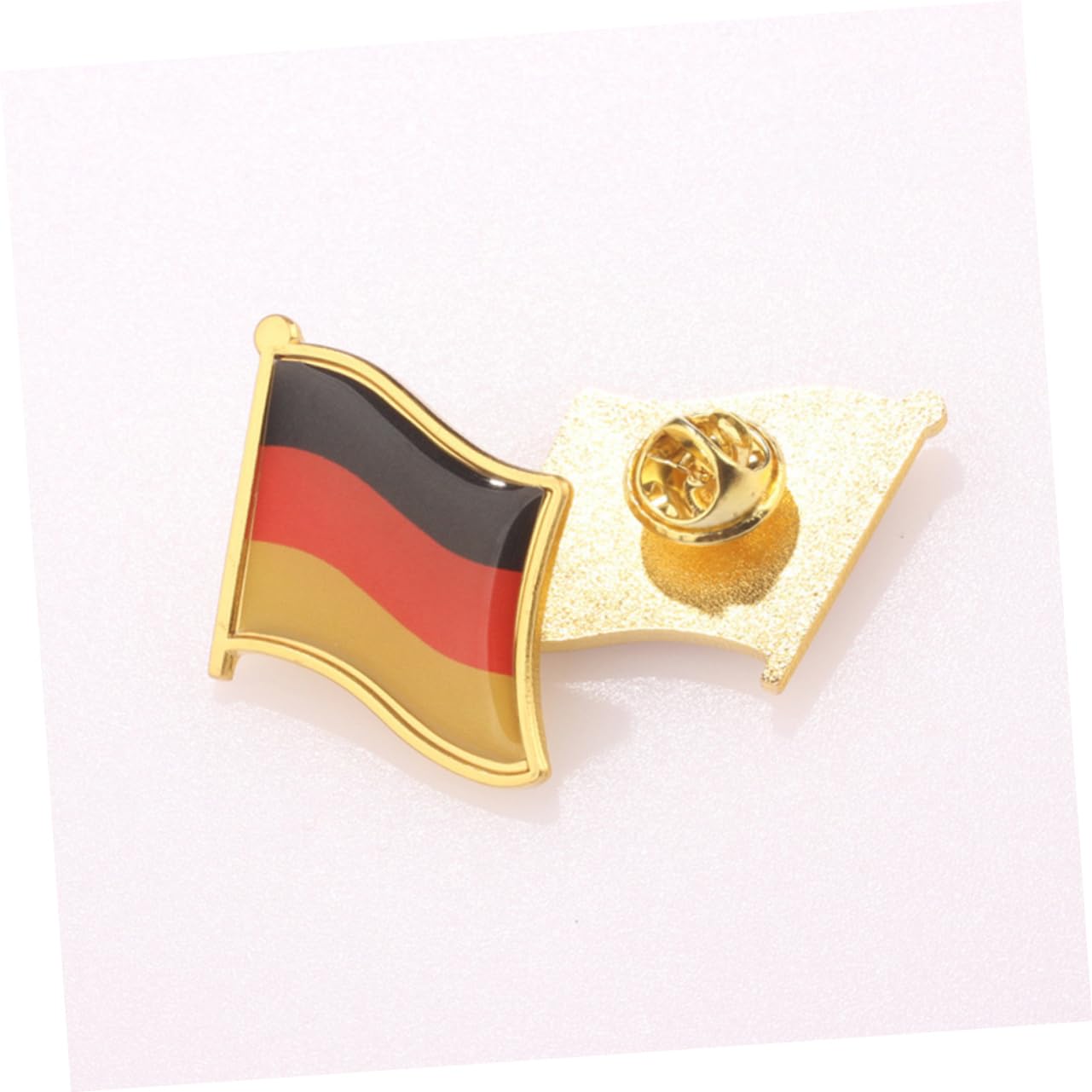 SHERCHPRY Deutschland Flagge Brosche Anstecknadel Ästhetische Dekorative Brosche Anstecknadel Herren Anstecknadel Flaggennadel Kleidung Brosche Kleidung Anstecker Brosche Anstecknadel Clip