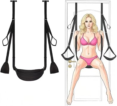 Sex Furniture Door Swing for Adults Bedroom Hold to 300Lbs Yoga Sweater A3
