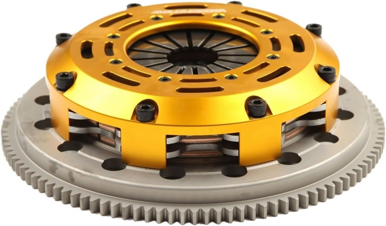 Racing Clutch Twin Disc Medium Compatible with 1989-98 Nissan 240SX 2.0L SR20DET