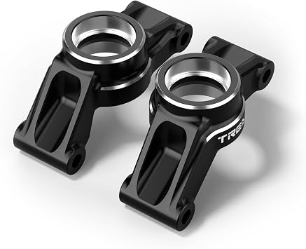 TREAL 7075 Aluminum Rear Hubs Knuckles for Mini MaxxBlack