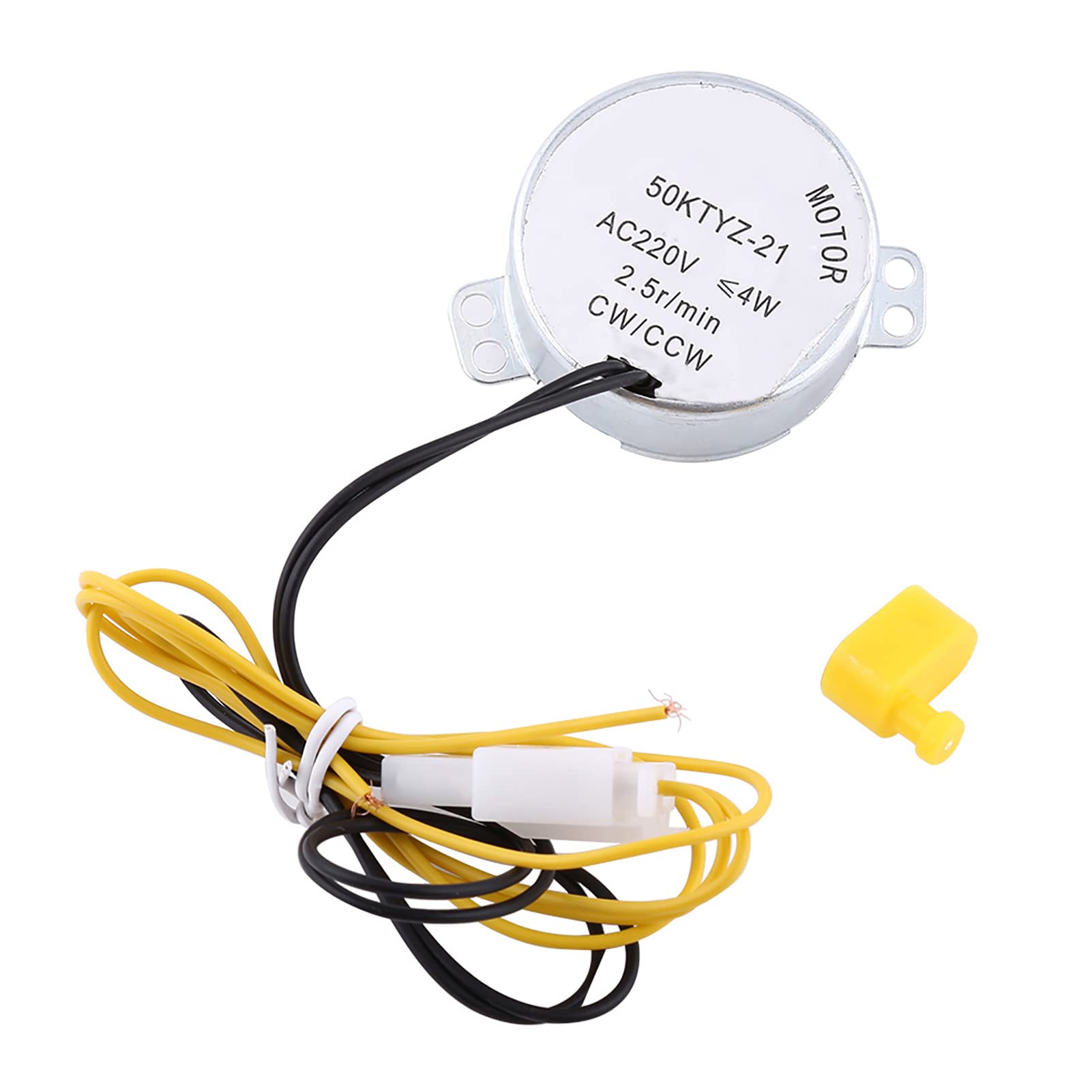 Egg Turner Motor, 220V CW/CCW Synchronous Motor Automatic Egg Turning Incubator Motor with Connector for Incubator Egg Turner Microwave Oven