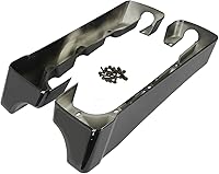 Vista 9 de XMT-MOTO Extensión de bolsa de sillín estirada de 4 pulgadas para Harley Davidson 1994-2013, todos los modelos Touring, incluyendo road glide, road