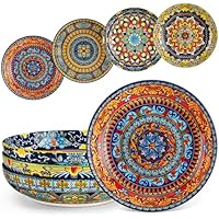 4-Piece 42-Oz Vancasso Porcelain Bohemian Style Serving Bowls only .19: eDeal Info
