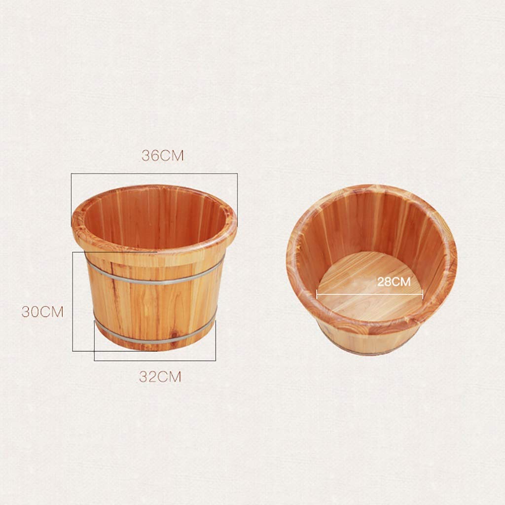 Collapsible Foot Tub Portable Foldable Feet Relax Spa Massage Large Heightening Footbath Folding Barrel Outdoors Camping (Pink)