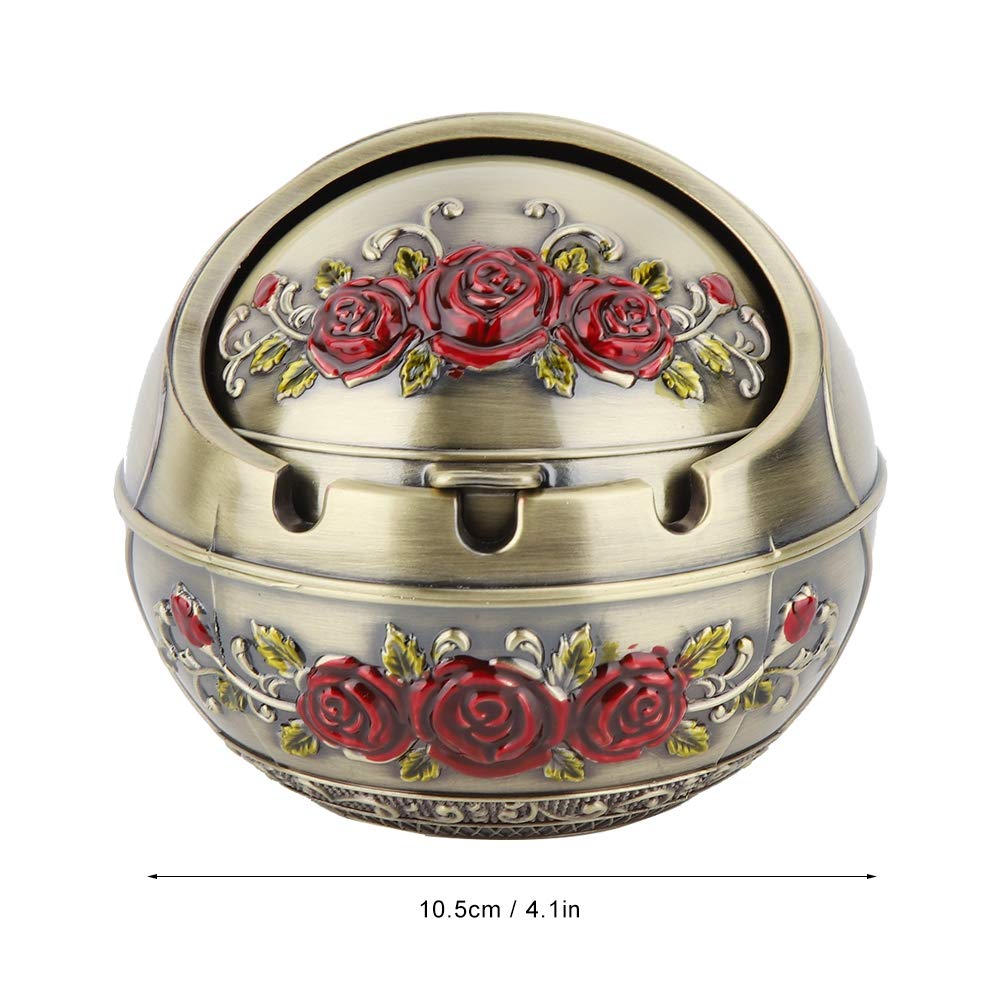 Blomus Vintage Wall Ashtray Ash Tray Square 145 x 150 mm, matt aluminium