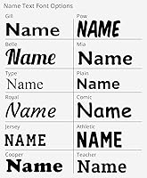 Vista 6 de Oliver's Labels Tabla de crecimiento para niños - Bonita calcomanía de pared personalizada - Regla para tamaño infantil - Calcomanía de medición