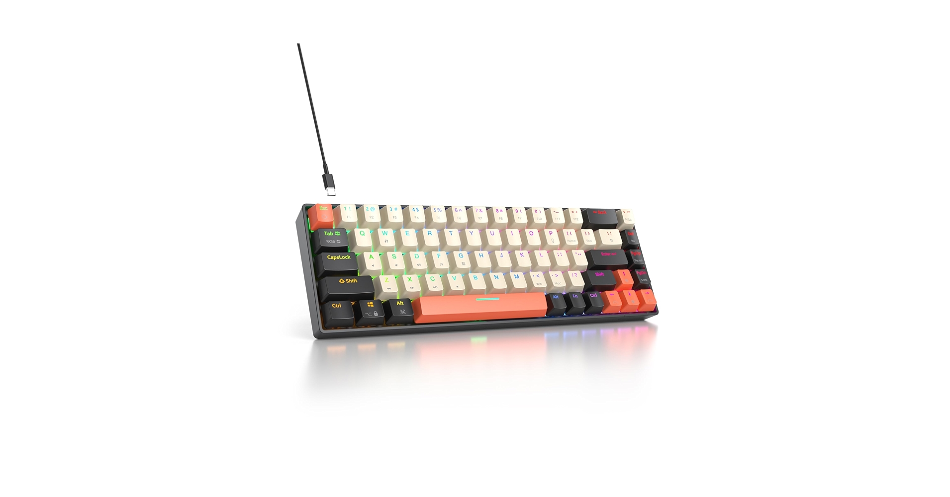 S*n様 KeebConcrete 60%キーボード Amazon.com: SbocKeeb Portable 60% Mechanical Gaming Keyboard