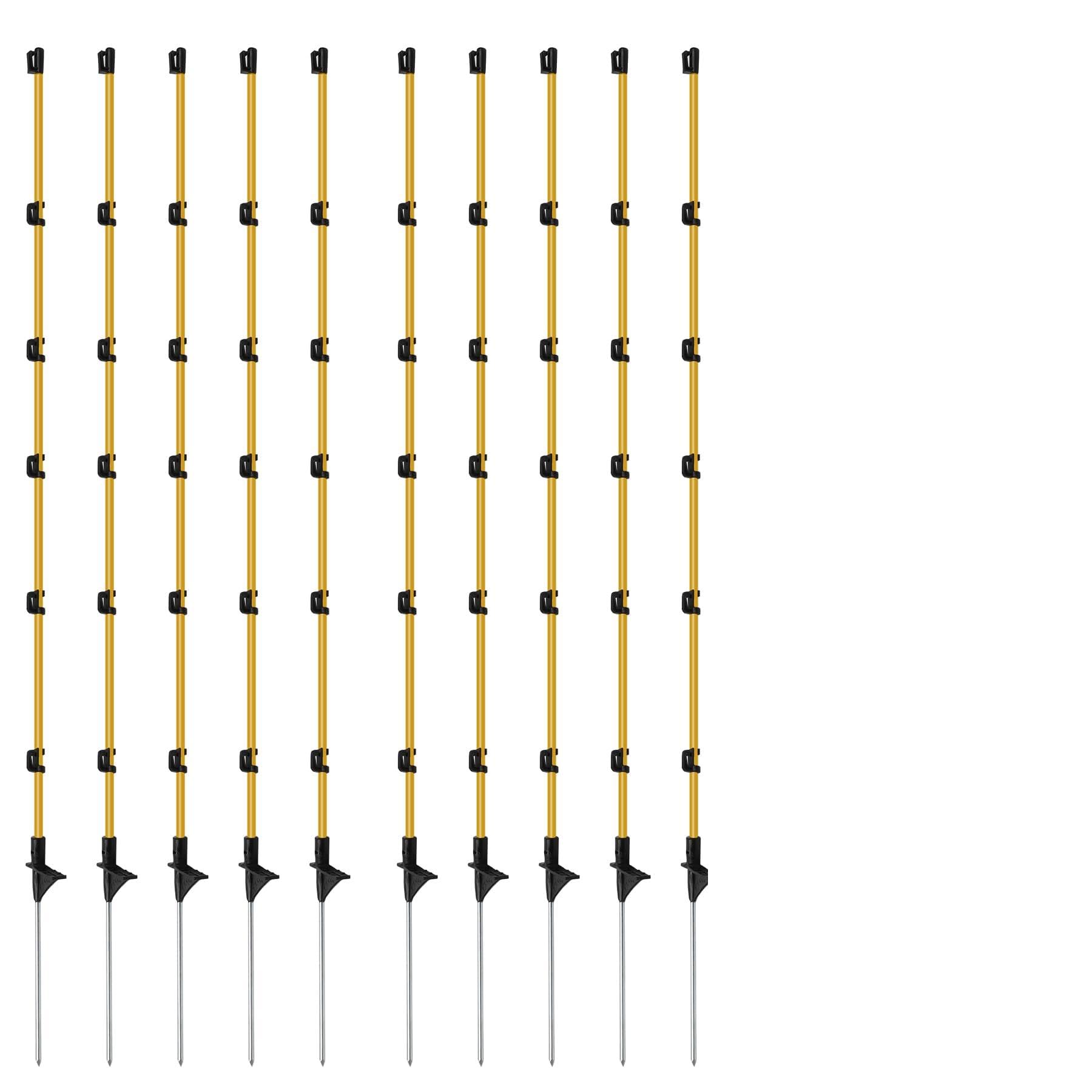 10 Fiberglass Fence Posts Fiberglass Fence Posts 46 10 PCS, Step In