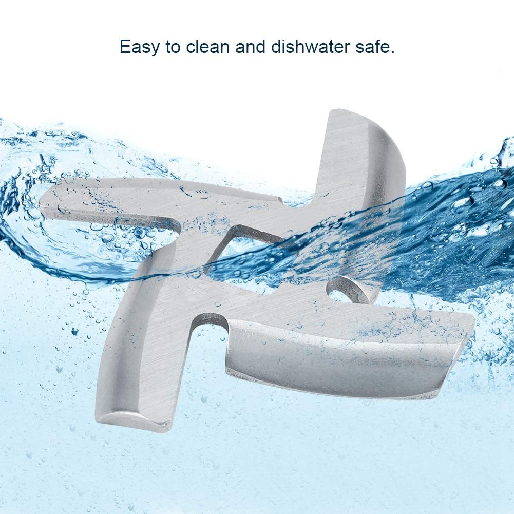 2 Ersatzmesser Für Fleischwolf #5 - Scharf Und Langlebig!