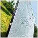 UV-Sonnenschutz für Autos, Hitzeschutz-Mesh-Abdeckung, Aluminium-Schattennetz mit Ösen, Outdoor-Baldachin für Garten, Terrasse, Balkon, hundefreundlich, reduziert Hitze
