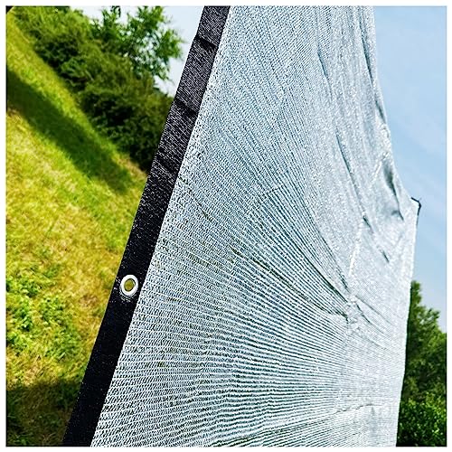 Auto Schattennetz für Hunde 3x4m 2x2m 2x3m Alunetz Schattennetz Auto Alu Schatten Netz 85% UV Sonnenschutz Hitzeschutz Haube Schattierungsnetz Sonnenschutz Pflanzen für Gewächshaus Tiere Sonnensegel (