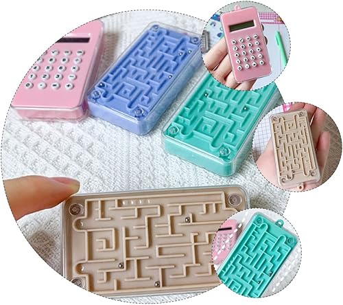 Miniatura 2 de Tofficu Calculadora de bolsas de regalo, 2 unidades, relleno de bolsas de golosinas, rellenos para niños, estudiantes, relleno de computadora para