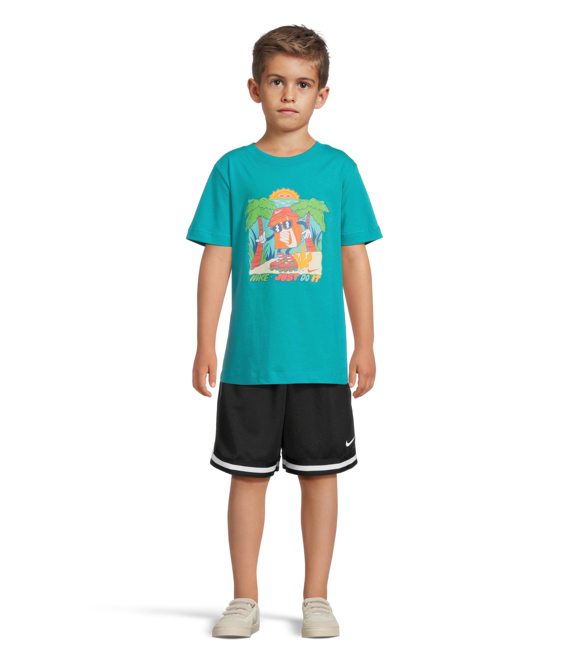 Nike - B Nk DF Dna 24 Short 5in, Shorts da Basket Bambini e Ragazzi