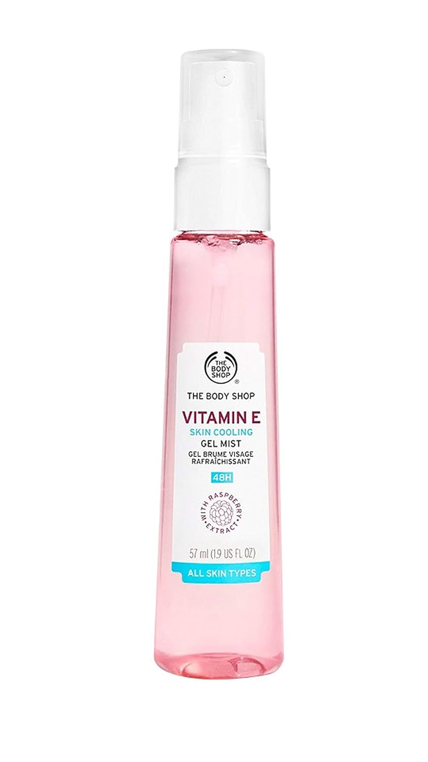 The Body Shop Vitamin E Skin Cooling Gel Mist, 60ml Amazon.in Beauty