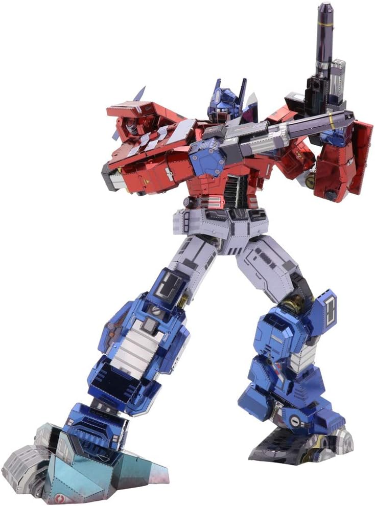MU Optimus Prime IDW Version 3D Metal Kits DIY Assemble Puzzle Laser Cut Jigsaw Toy YM-L080