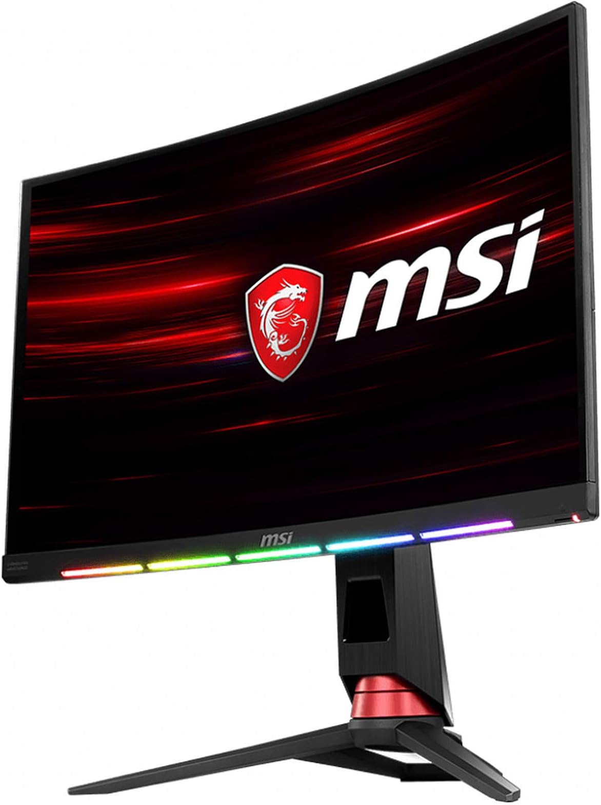 MSI Optix MPG27CQ2 Curved Gaming Monitor 27 Inch, WQHD, VA, 144 Hz, 1ms, 2560 x 1440, 1440p, 1800R, RGB Mystic Light, DisplayPort, HDMI, AMD FreeSync